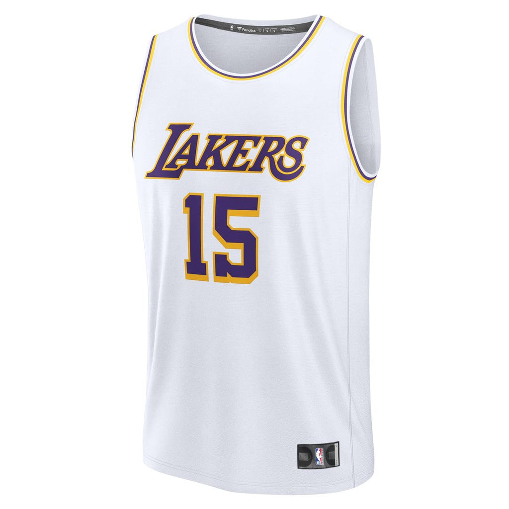 Los Angeles Lakers Austin Reaves Fanatics Fast Break Replica Player Jersey - Association Edition - White