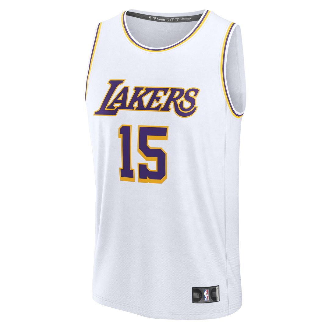 Los Angeles Lakers Austin Reaves Fanatics Fast Break Replica Player Jersey - Association Edition - White