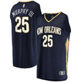 New Orleans Pelicans Trey Murphy III Fanatics Fast Break Replica Jersey - Icon Edition - Navy