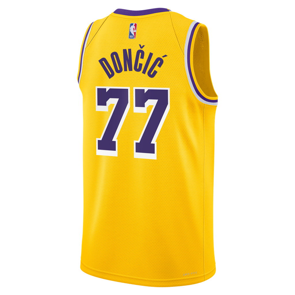 Los Angeles Lakers Luka Dončić Nike Youth Swingman Jersey - Icon Edition - Gold
