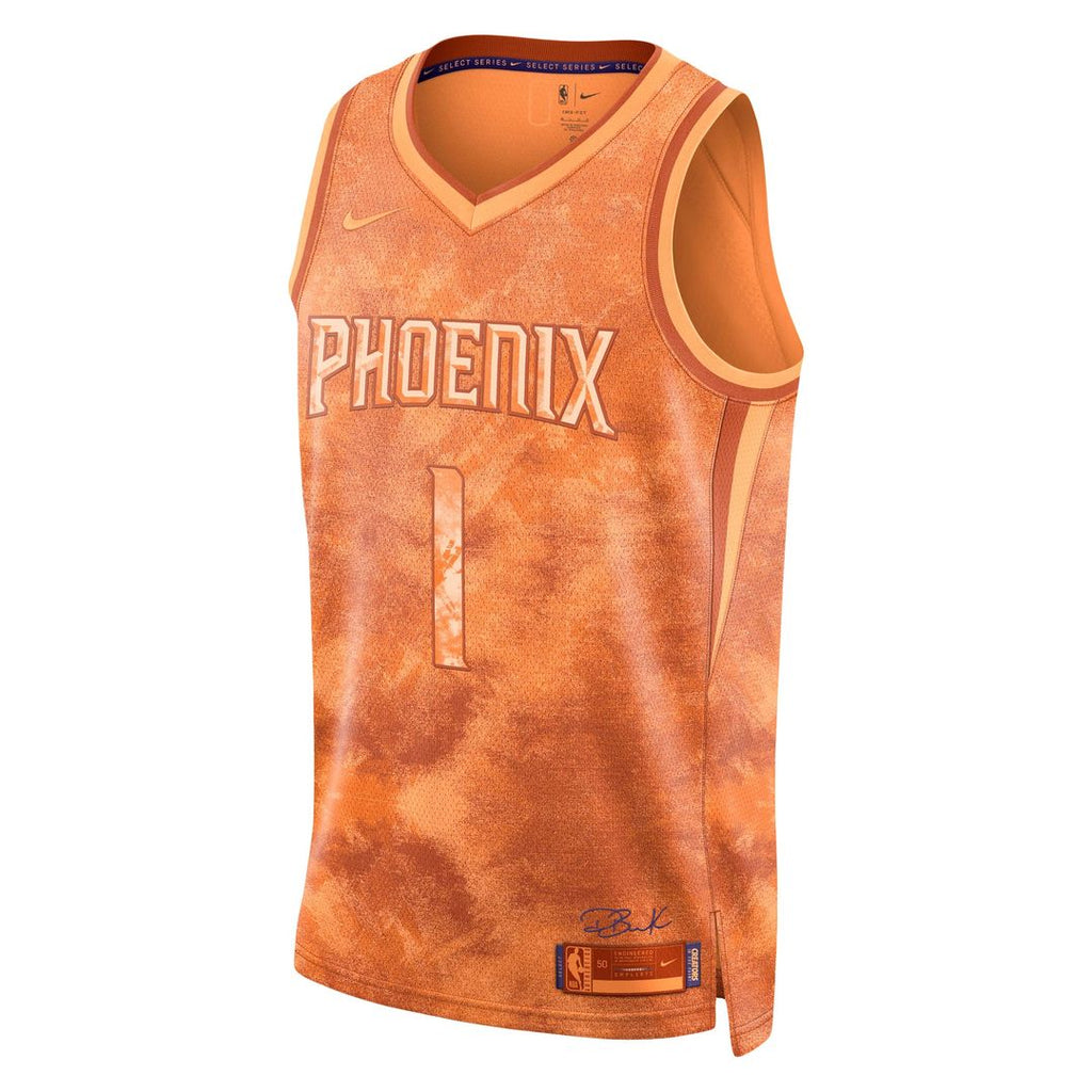 Phoenix Suns Devin Booker Nike Unisex Select Series Swingman Jersey - Orange