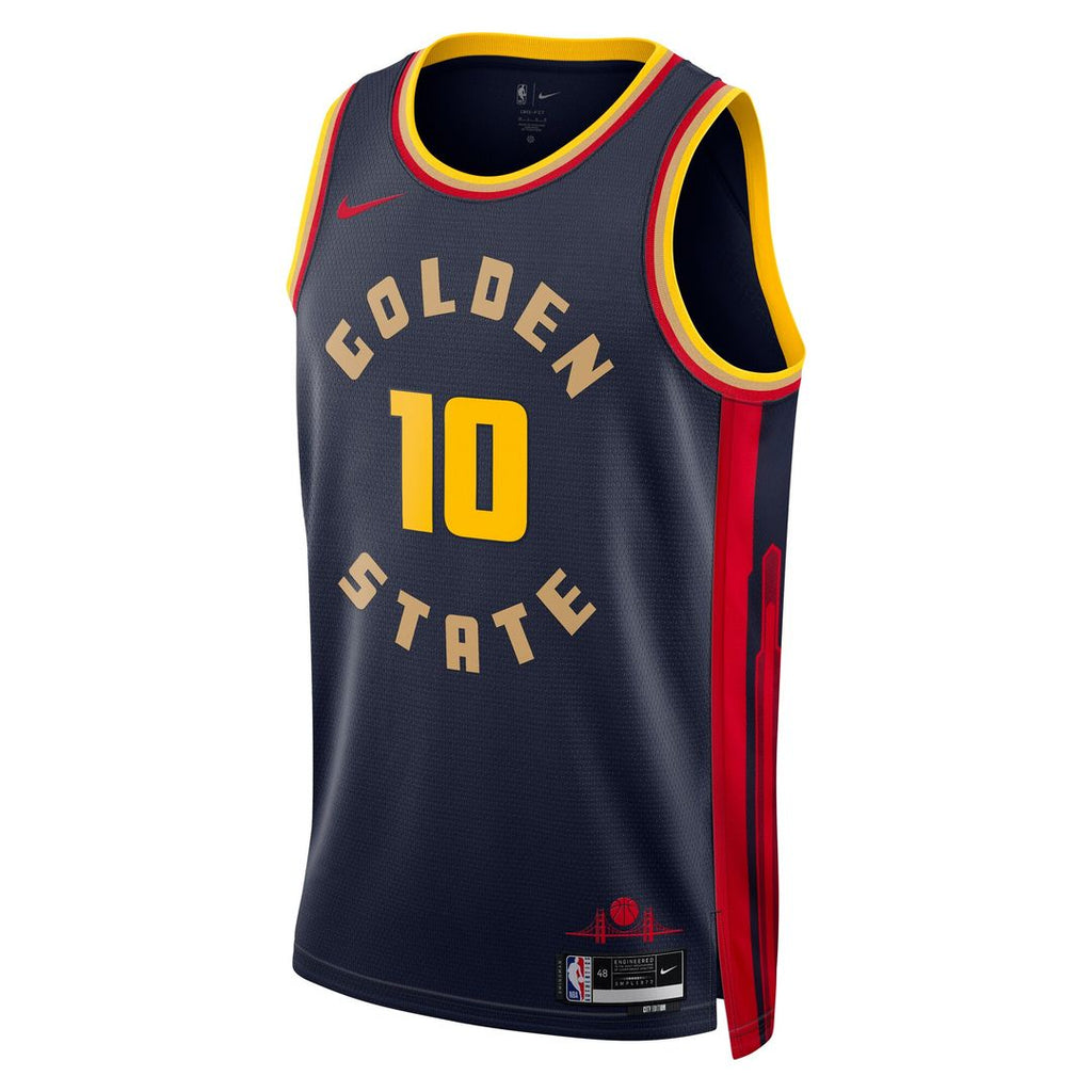 Golden State Warriors Jimmy Butler Nike Unisex Swingman Jersey - City Edition - Navy