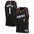 Phoenix Suns Devin Booker Jordan Brand Youth Swingman Jersey - Statement Edition - Black