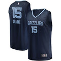 Memphis Grizzlies Brandon Clarke Fanatics Fast Break Replica Jersey Navy - Icon Edition