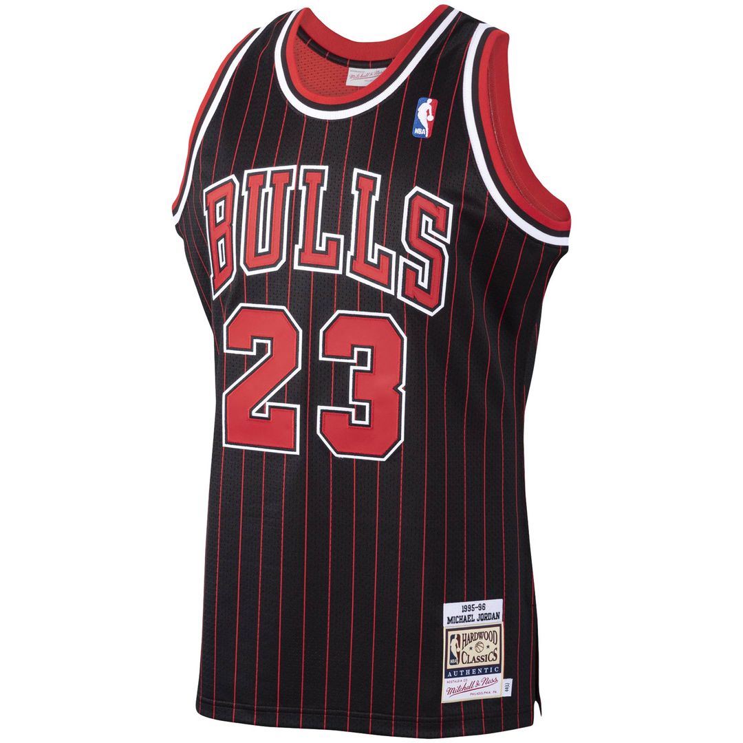 Chicago Bulls Michael Jordan Mitchell & Ness 1997/98 Hardwood Classics Authentic Jersey - Scarlet