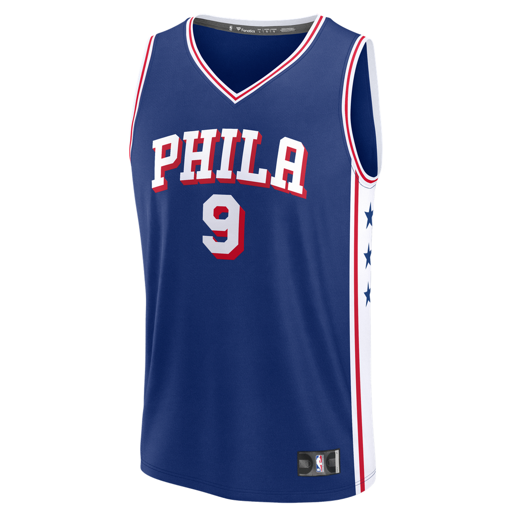 Philadelphia 76ers Kelly Oubre Jr. Fanatics Fast Break Jersey - Icon Edition - Blue