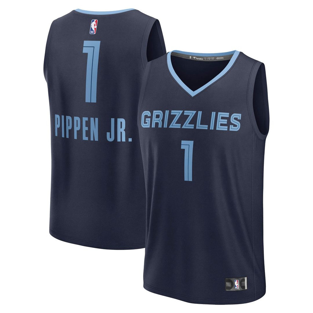 Memphis Grizzlies Scotty Pippen Jr. Fanatics Fast Break Replica Player Jersey - Icon Edition - Navy