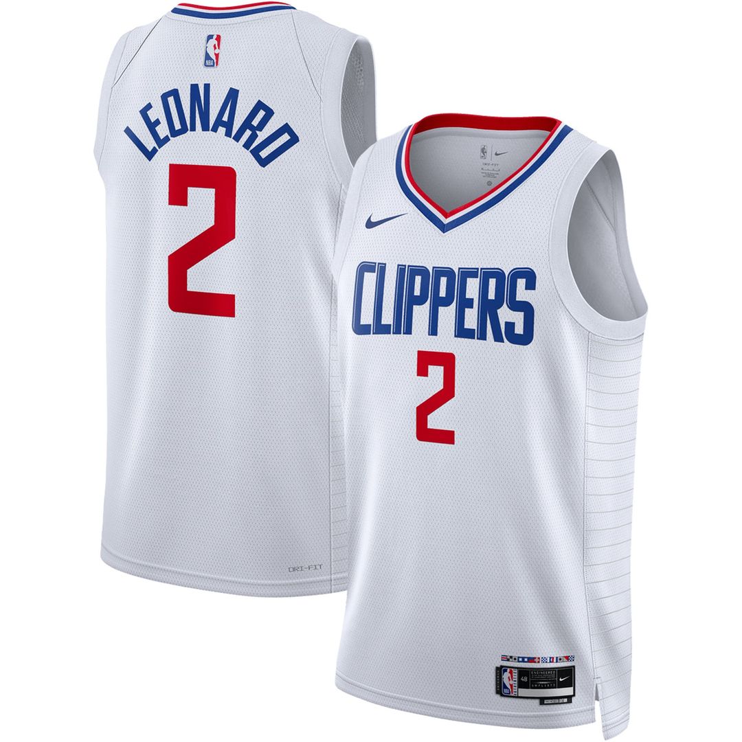 LA Clippers Kawhi Leonard Nike Unisex Swingman Jersey - Icon Edition - Royal