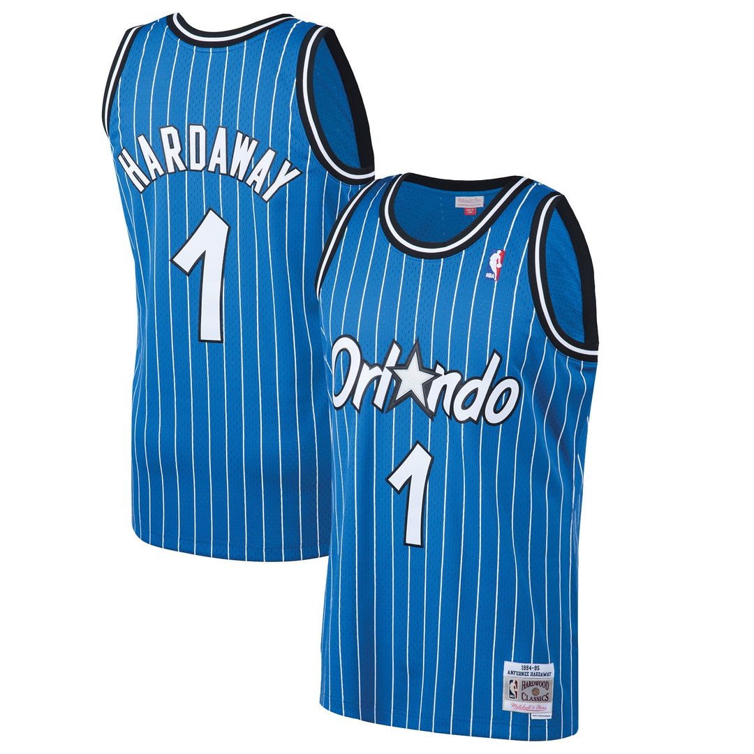 Orlando Magic Penny Hardaway Mitchell & Ness Hardwood Classics Swingman Jersey - Black