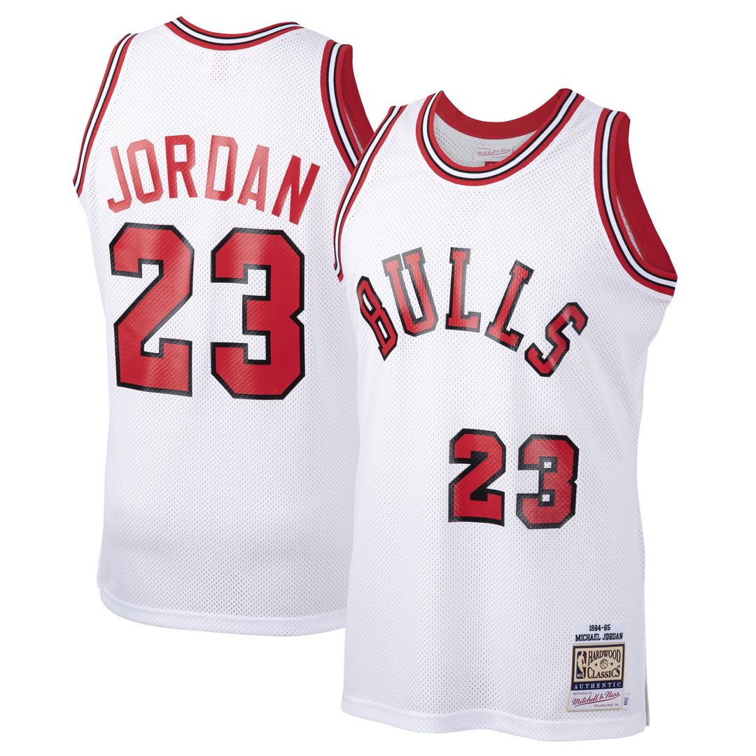 Chicago Bulls Michael Jordan Mitchell & Ness 1984/85 Hardwood Classics Rookie Authentic Jersey - Red