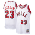 Chicago Bulls Michael Jordan Mitchell & Ness 1984/85 Hardwood Classics Rookie Authentic Jersey - White