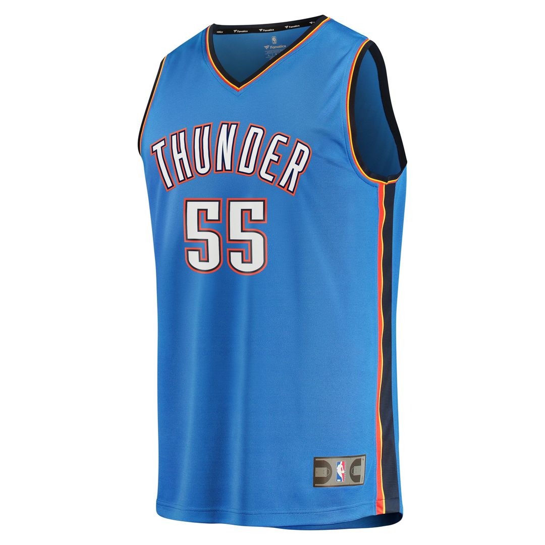 Oklahoma City Thunder Isaiah Hartenstein Fanatics Youth Fast Break Replica Player Jersey - Icon Edition - Blue