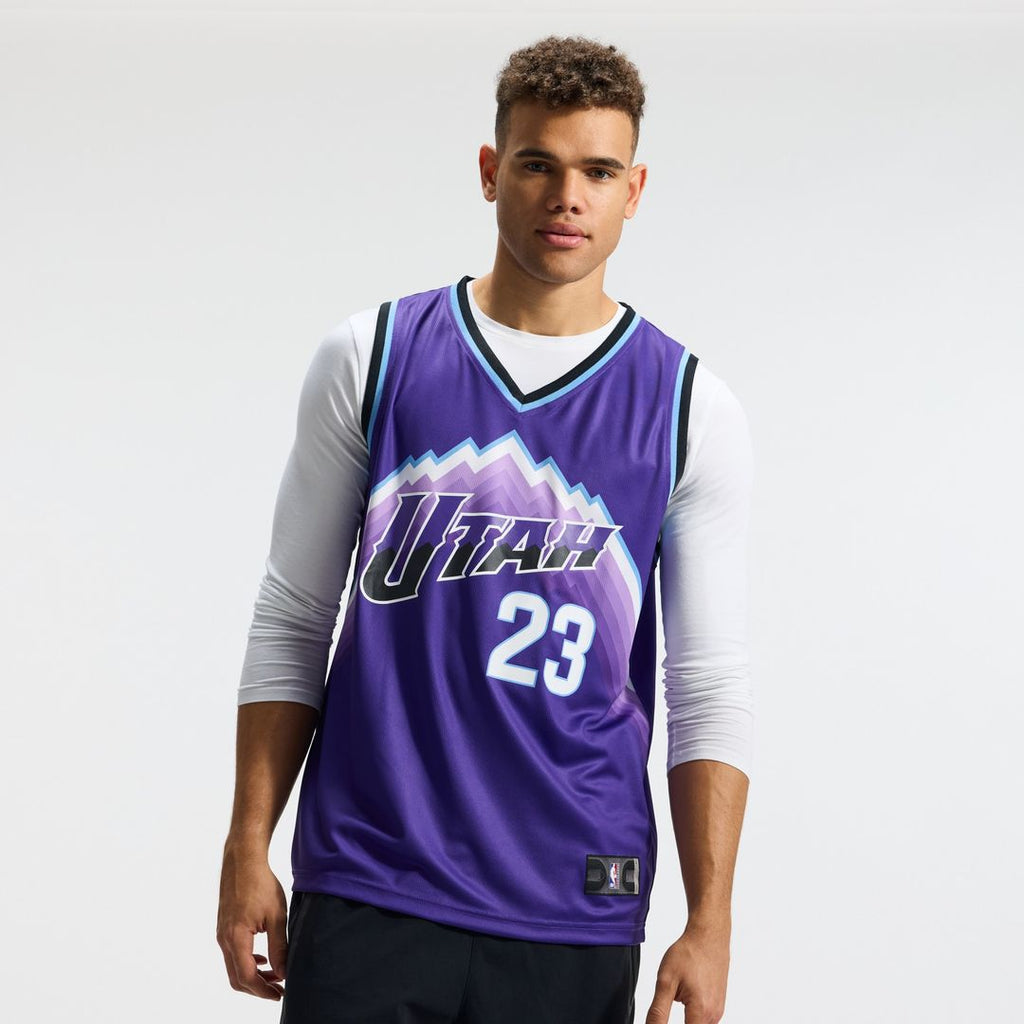 Utah Jazz Lauri Markkanen Fanatics Fast Break Replica Jersey - Icon Edition - Purple