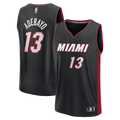 Miami Heat Bam Adebayo Fanatics Fast Break Replica Jersey - Icon Edition - Black
