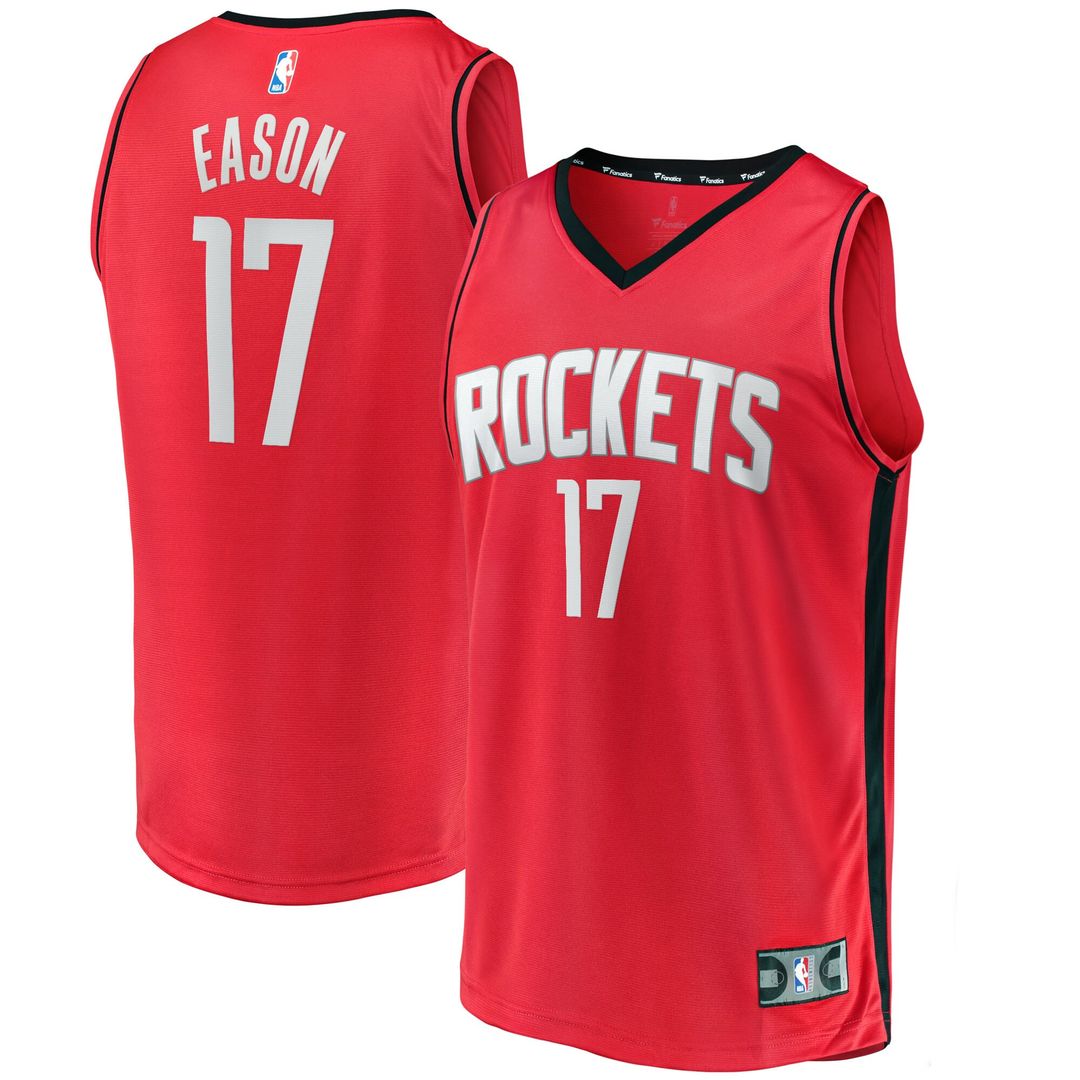 Houston Rockets Tari Eason Fanatics Fast Break Replica Player Jersey - Icon Edition - Red