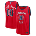 New Orleans Pelicans Fanatics Fast Break Custom Jersey - Statement Edition - Red