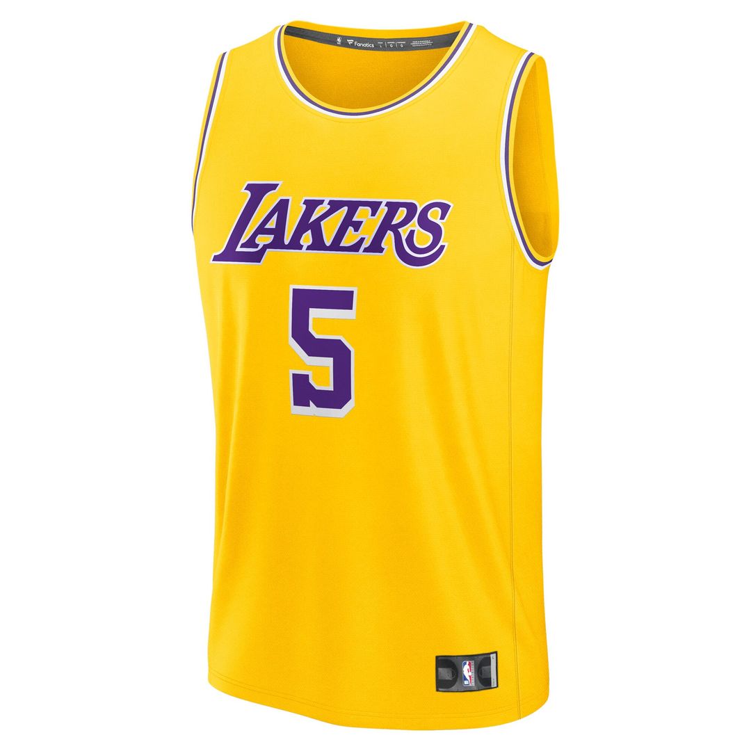 Los Angeles Lakers Deandre Ayton Fanatics Fast Break Replica Player Jersey - Icon Edition - Gold