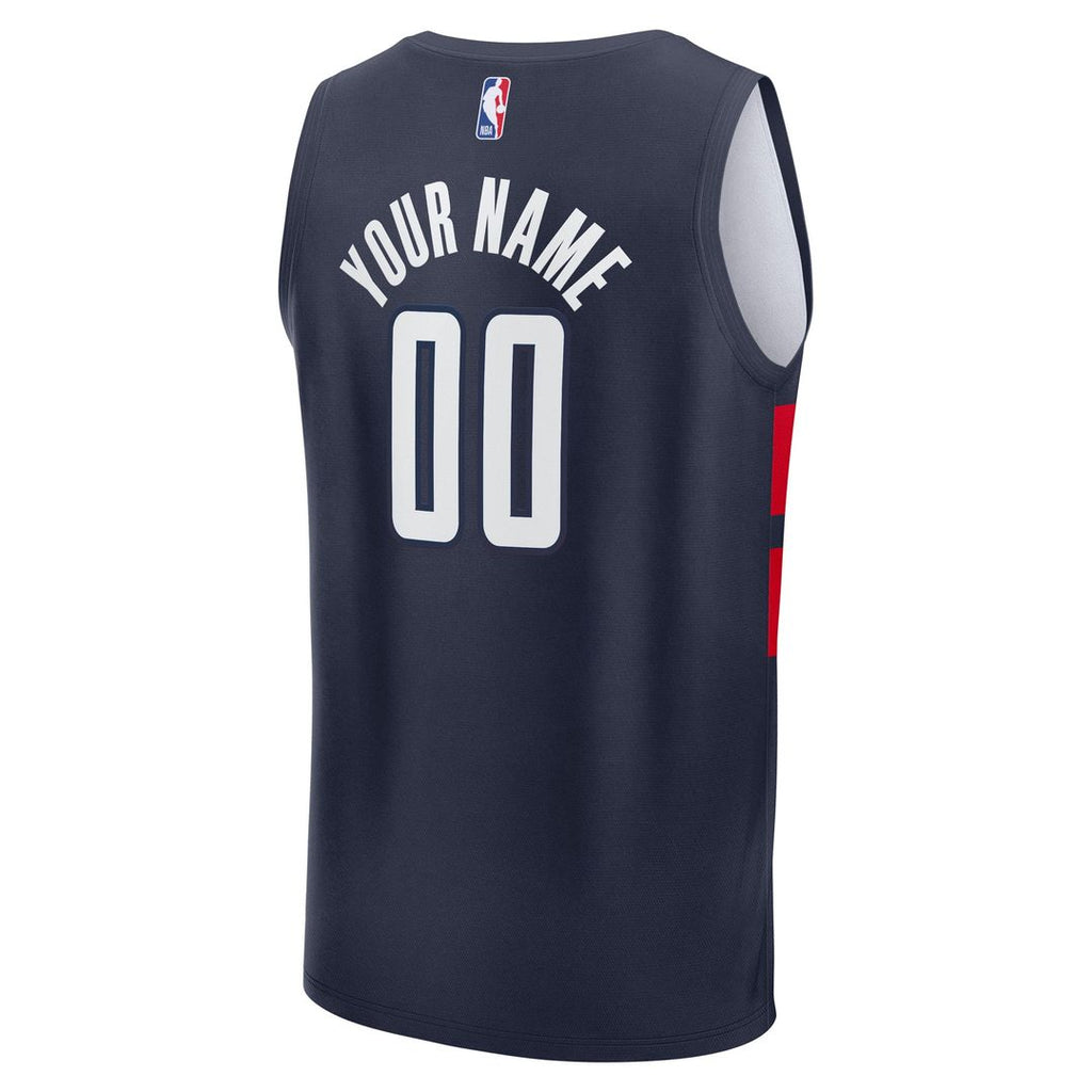 Washington Wizards Fanatics Fast Break Custom Jersey - Red - Icon Edition