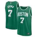 Boston Celtics Jaylen Brown Fanatics Youth Fast Break Replica Player Jersey - Icon Edition - Kelly Green