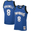 Minnesota Timberwolves Latrell Sprewell Mitchell & Ness 2003/04 Hardwood Classics Swingman Jersey - Blue