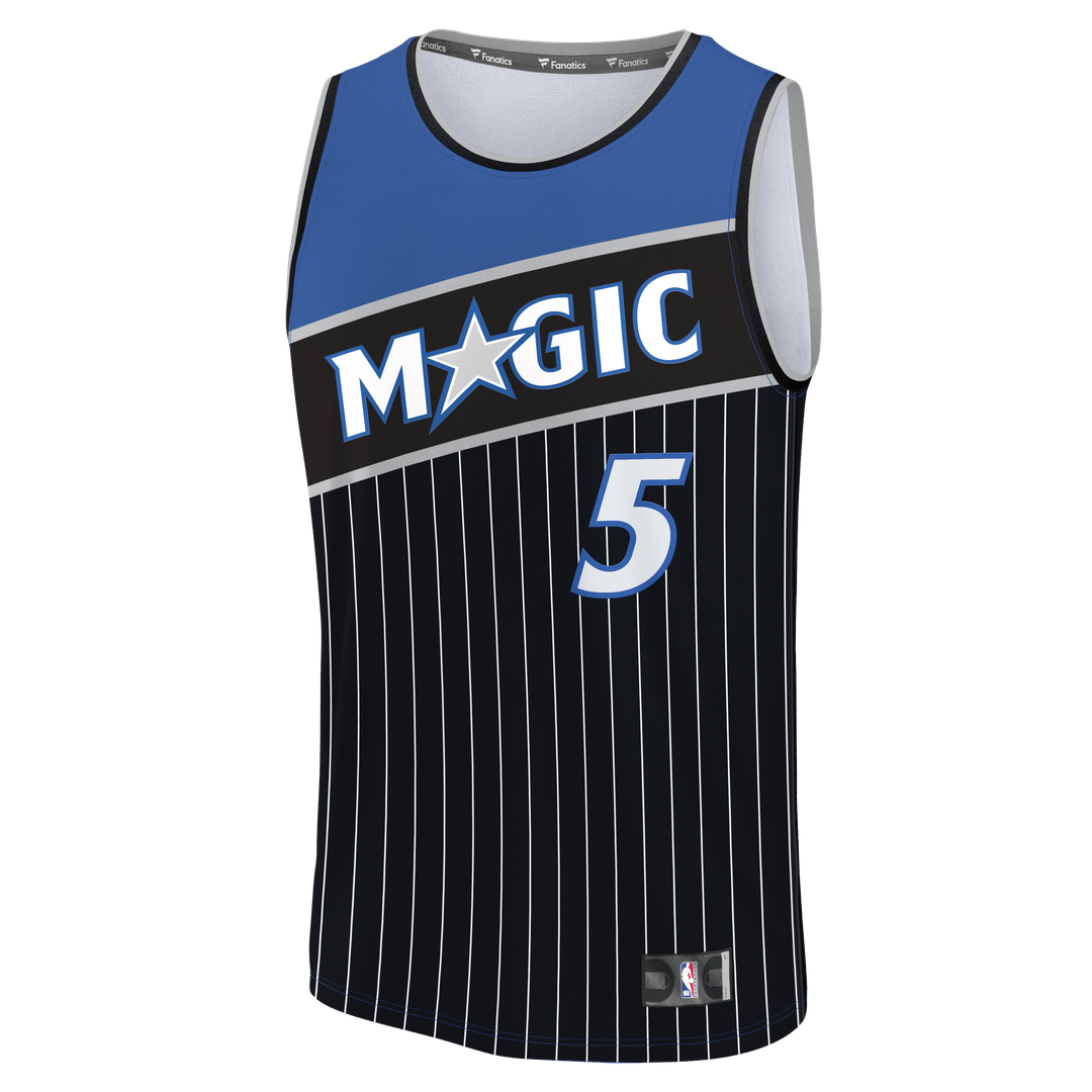 Orlando Magic Paolo Banchero Fanatics Youth Fast Break Jersey - Statement Edition - Black