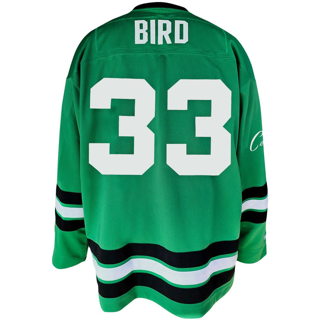 Boston Celtics Larry Bird Mitchell & Ness Big & Tall NBA Hockey Jersey - Kelly Green