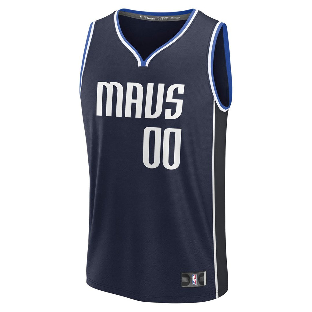 Dallas Mavericks Fanatics Fast Break Custom Jersey - Icon Edition - Blue