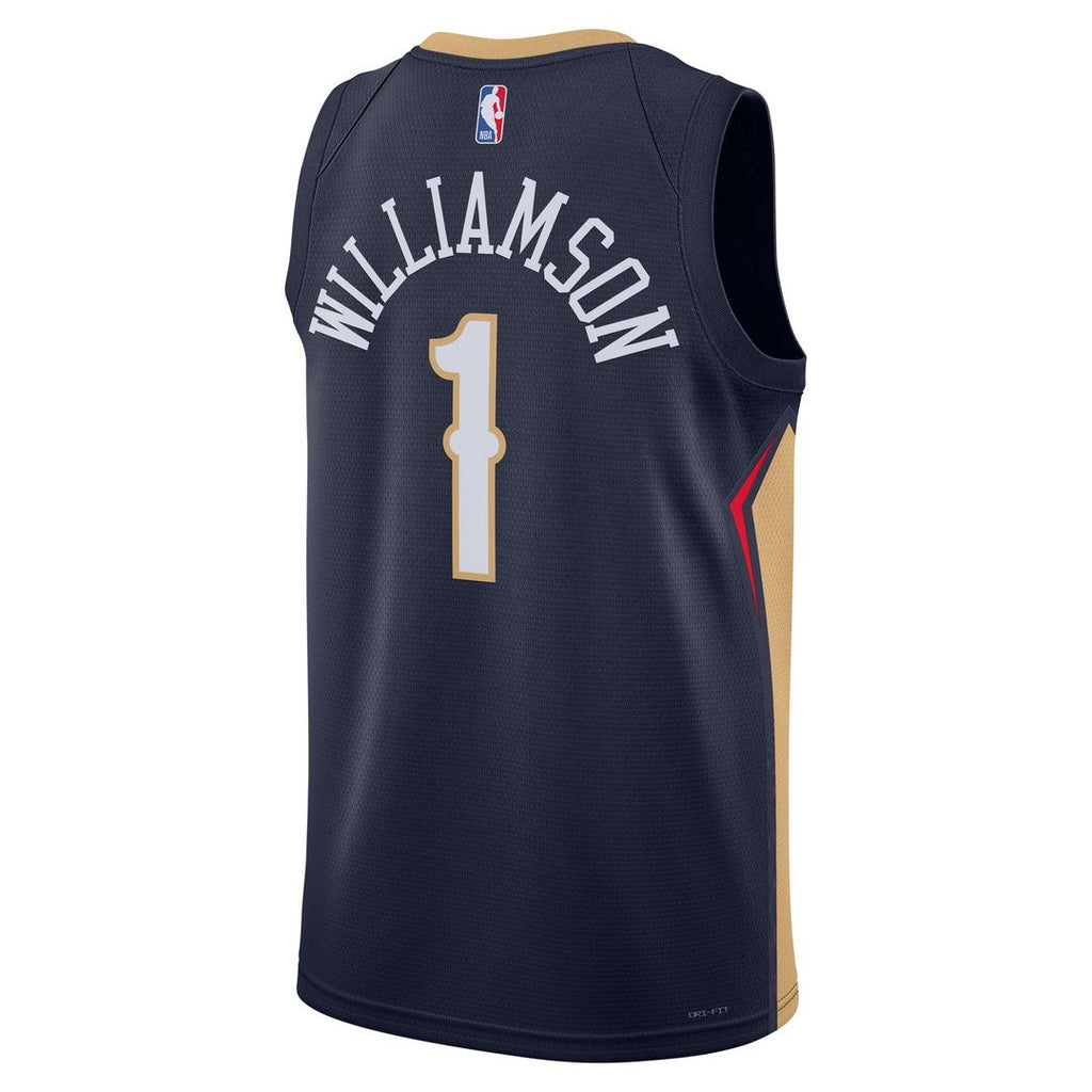 New Orleans Pelicans Zion Williamson Nike Unisex Swingman Jersey - Icon Edition - Navy
