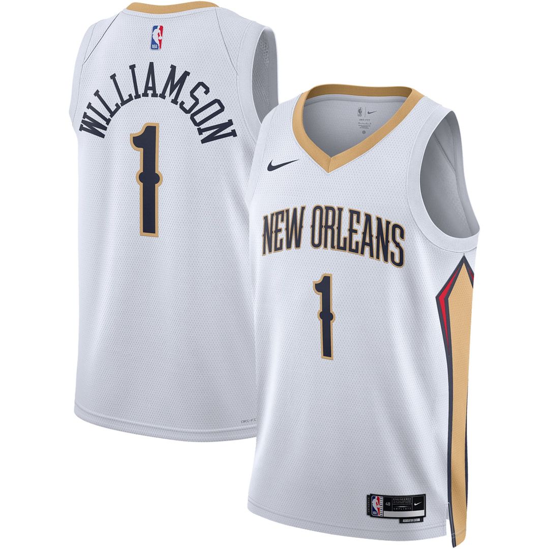 New Orleans Pelicans Zion Williamson Nike Unisex Swingman Jersey - Icon Edition - Navy