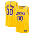 Los Angeles Lakers Fanatics Fast Break Custom Jersey - Icon Edition - Gold