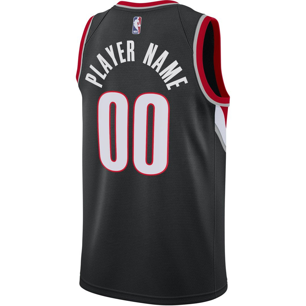 Portland Trail Blazers Nike 2020/21 Swingman Custom Jersey - Association Edition - White