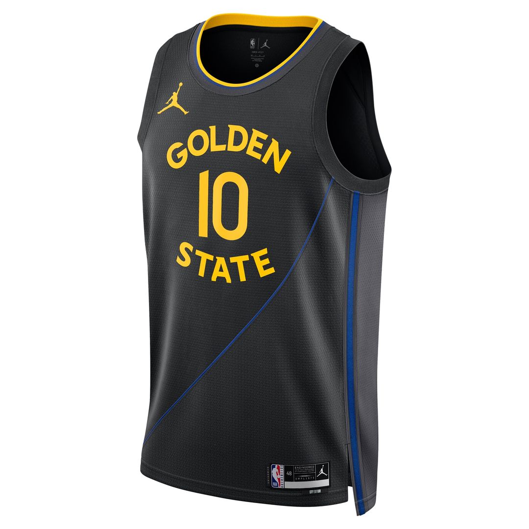 Golden State Warriors Jimmy Butler Jordan Brand Unisex Swingman Jersey - Statement Edition - Black