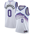 Utah Jazz Taylor Hendricks Nike Unisex Swingman Jersey - Association Edition - White