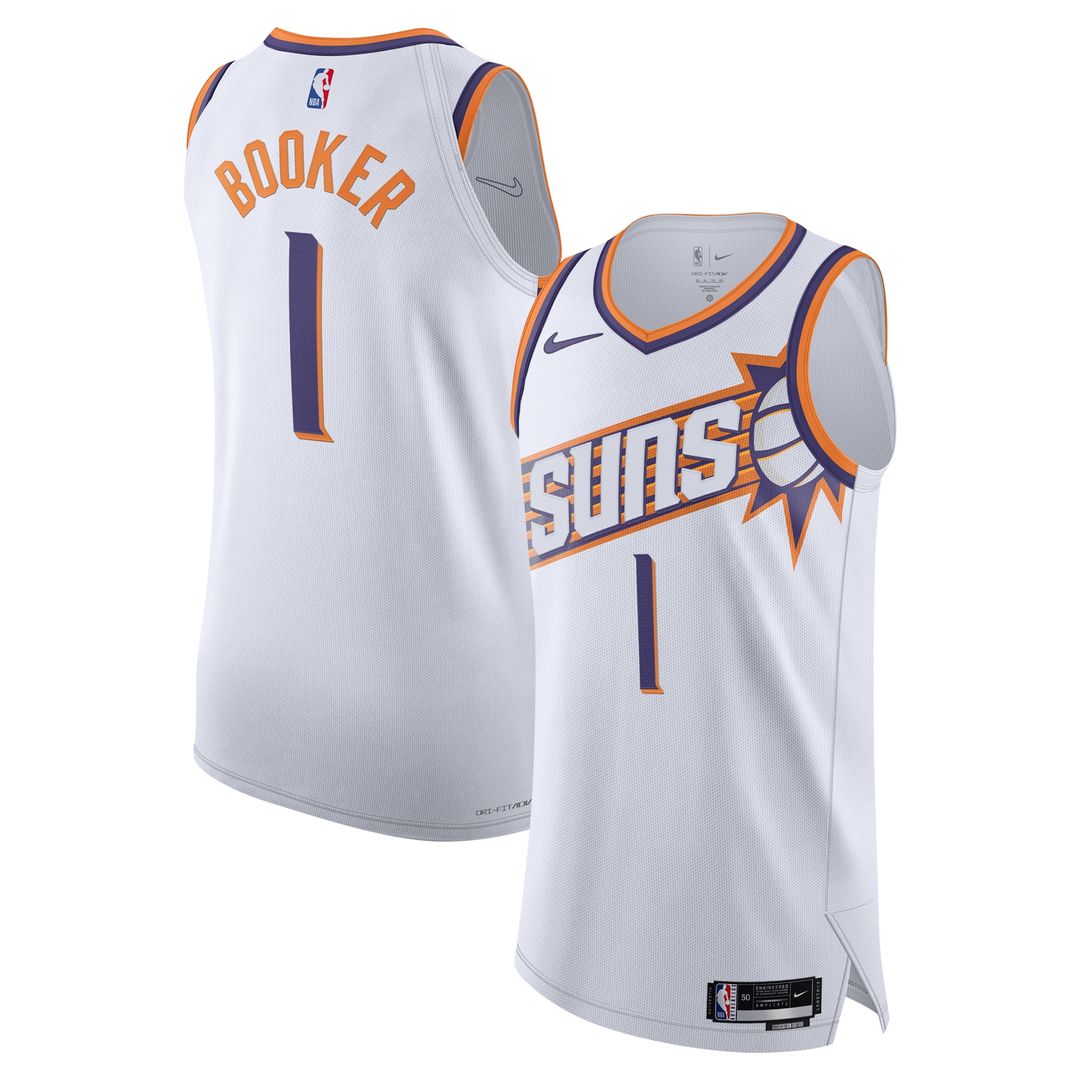 Phoenix Suns Devin Booker Nike Authentic Jersey - Icon Edition - Purple