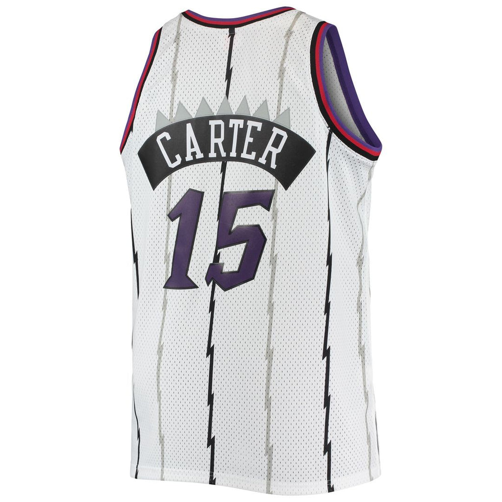 Toronto Raptors Vince Carter Mitchell & Ness 1998/99 Big & Tall Hardwood Classics Swingman Jersey - Purple