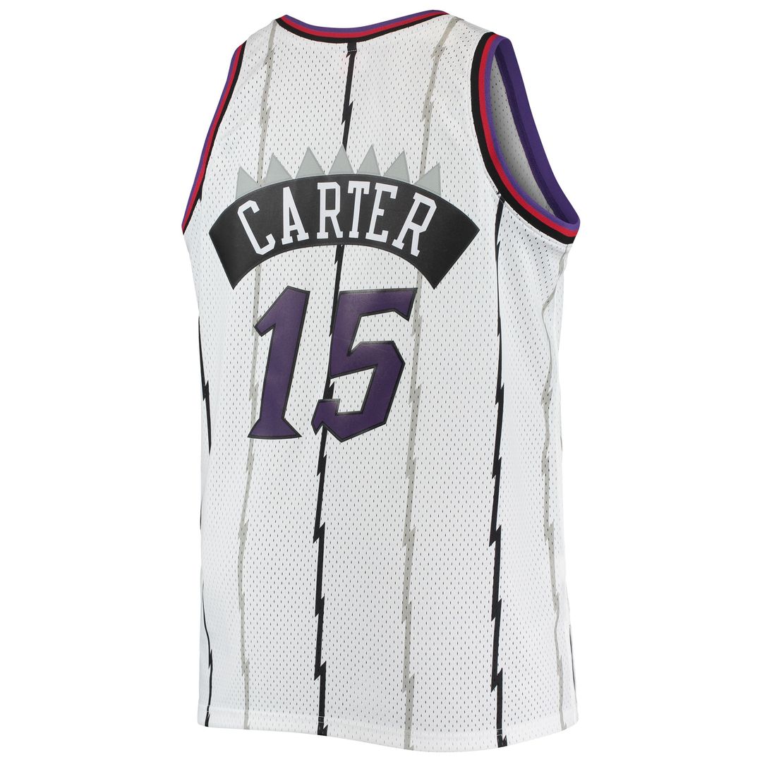 Toronto Raptors Vince Carter Mitchell & Ness 1998/99 Big & Tall Hardwood Classics Swingman Jersey - Purple