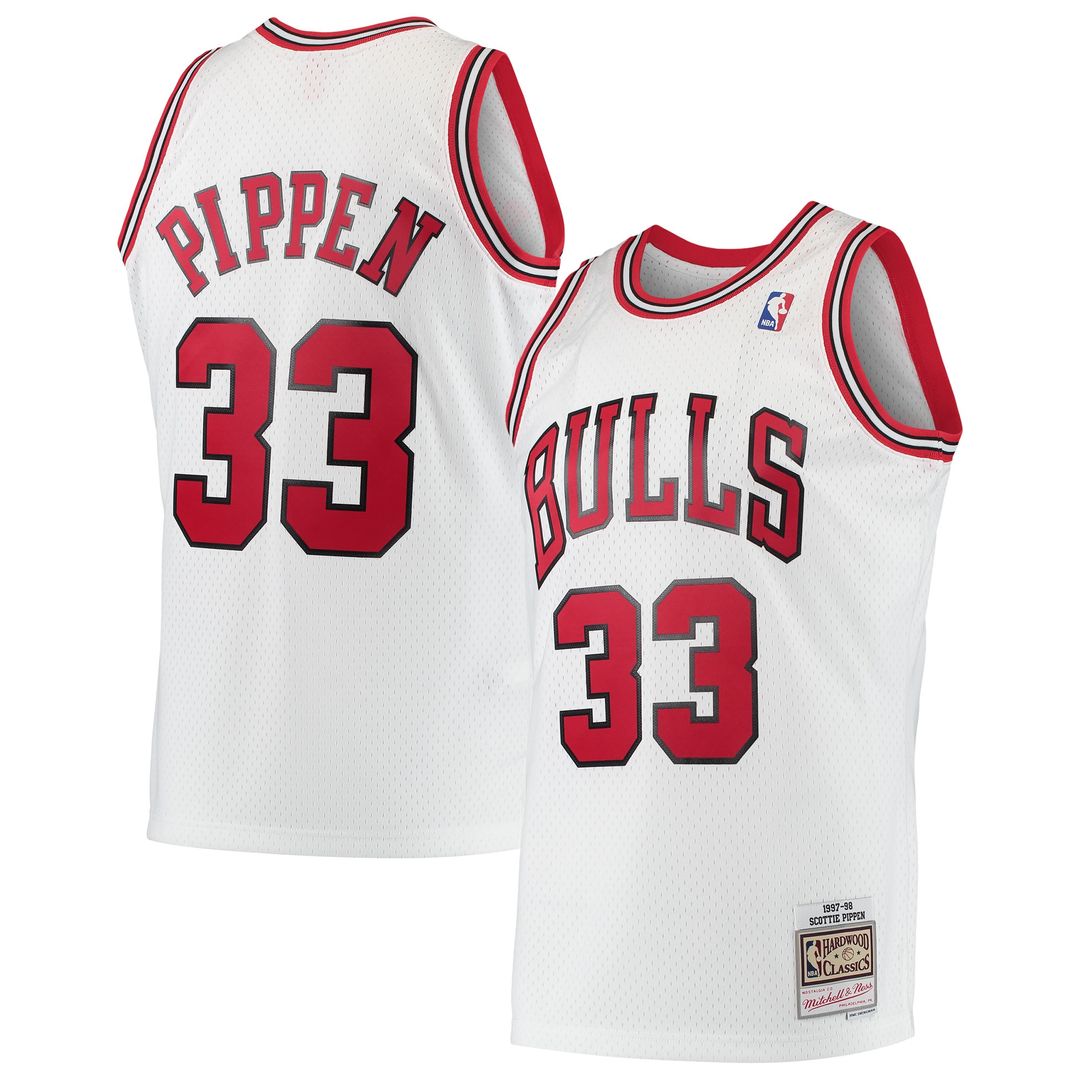 Chicago Bulls Scottie Pippen Mitchell & Ness 1997/98 Hardwood Classics Swingman Jersey - Black