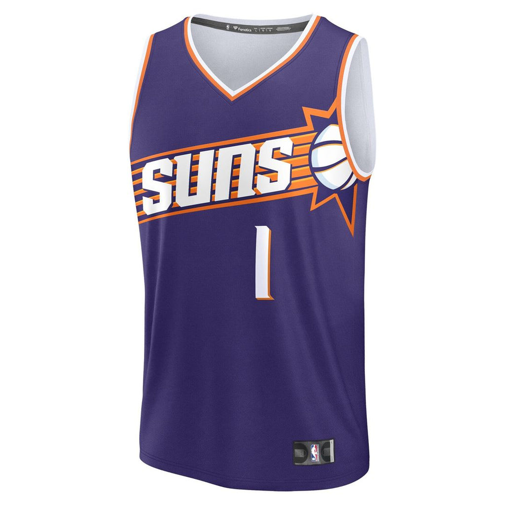 Phoenix Suns Devin Booker Fanatics Big & Tall Fast Break Jersey - Icon Edition - Purple