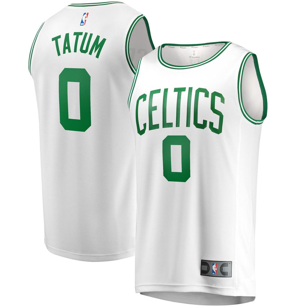 Boston Celtics Jayson Tatum Fanatics Fast Break Replica Away Jersey White - Association Edition
