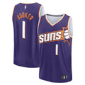 Phoenix Suns Devin Booker Fanatics Fast Break Replica Player Jersey - Icon Edition - Purple