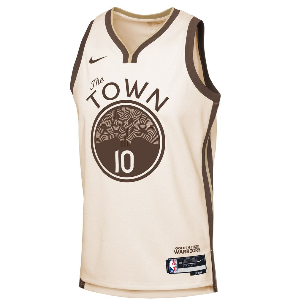 Golden State Warriors Jimmy Butler III Nike Youth 2025/26 City Edition Swingman Jersey - Tan