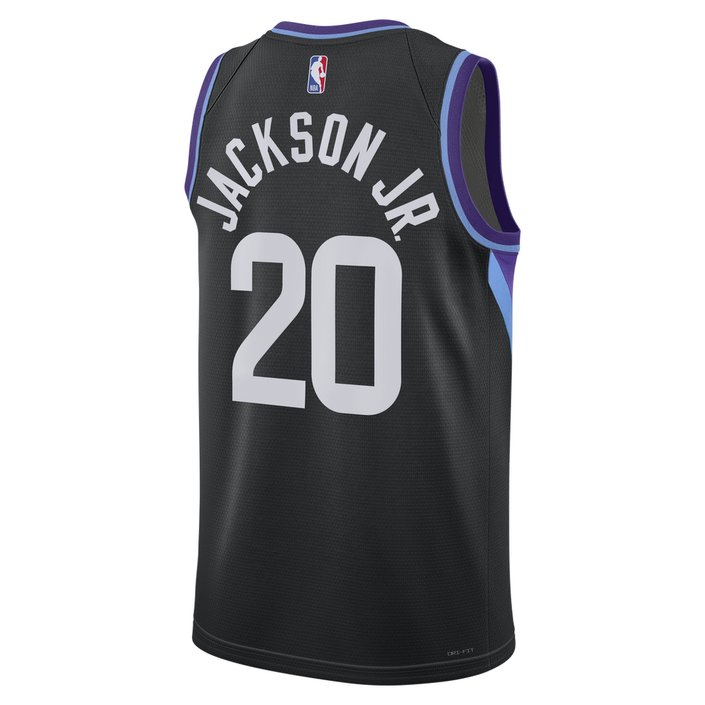 Utah Jazz Jaren Jackson Jr. Jordan Brand Unisex Swingman Jersey - Statement Edition - Black