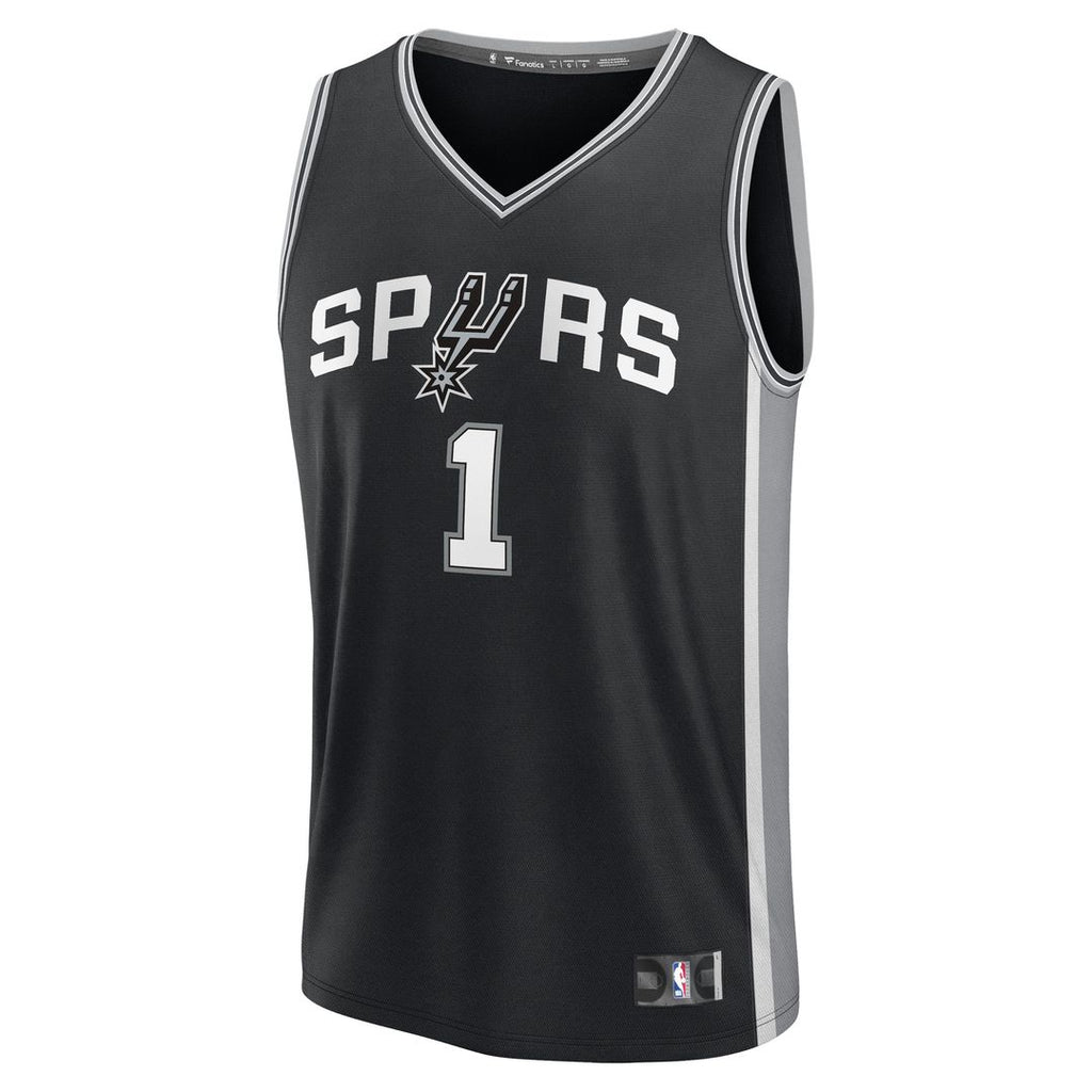 San Antonio Spurs Victor Wembanyama Fanatics Youth Fast Break Replica Player Jersey - Association Edition - White
