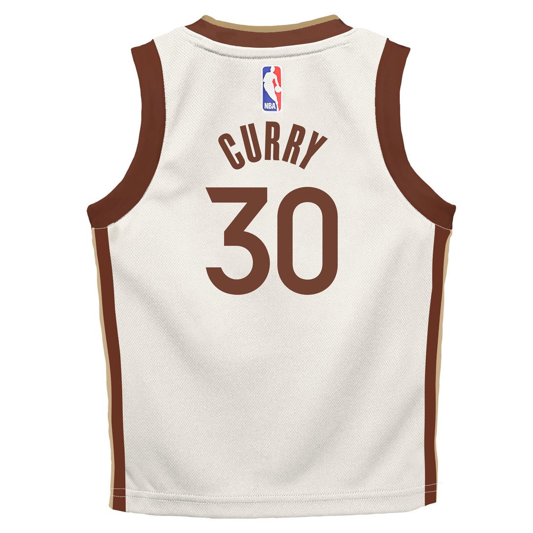 Golden State Warriors Stephen Curry Nike Infant 2025/26 City Edition Swingman Jersey - Tan