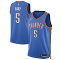 Oklahoma City Thunder Luguentz Dort Nike Unisex Swingman Player Jersey - Icon Edition - Blue