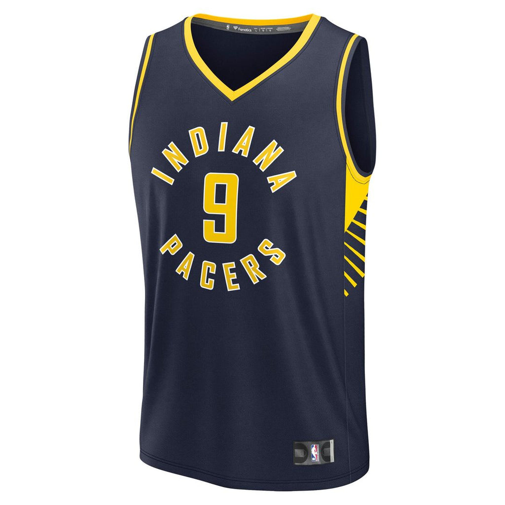 Indiana Pacers T.J. McConnell Fanatics Fast Break Replica Jersey - Navy - Icon Edition