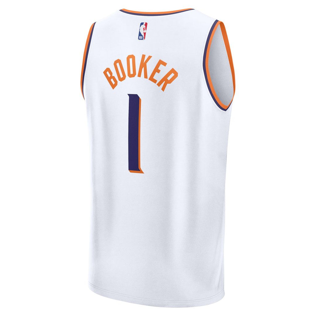 Phoenix Suns Devin Booker Fanatics Fast Break Replica Player Jersey - Association Edition - White