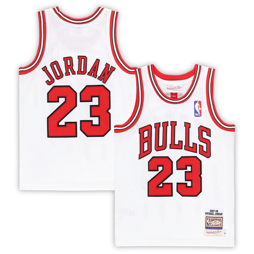 Chicago Bulls Michael Jordan Mitchell & Ness Preschool 1997/98 Hardwood Classics Authentic Jersey - Red