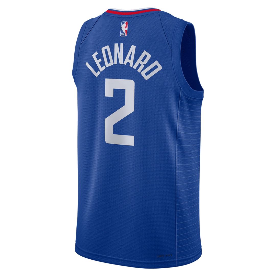 LA Clippers Kawhi Leonard Nike Unisex Swingman Jersey - Icon Edition - Royal