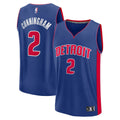 Detroit Pistons Cade Cunningham Fanatics Fast Break Replica Player Jersey - Icon Edition - Blue